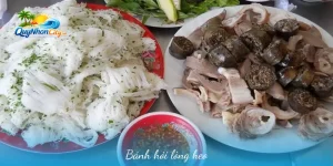 bánh hỏi lòng heo