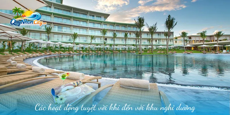 Các hoạt động tuyệt vời khi đến với khu nghỉ dưỡng