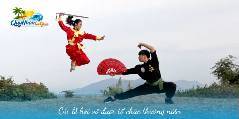 Các lễ hội võ được tổ chức thường niên
