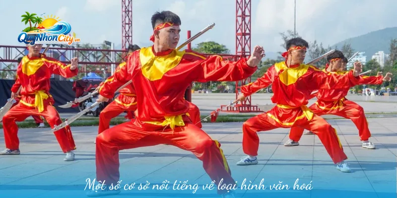 Một số cơ sở nổi tiếng về loại hình văn hoá