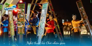 nghệ thuật bài chòi nhân gian