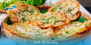 Bánh xèo tôm nhảy