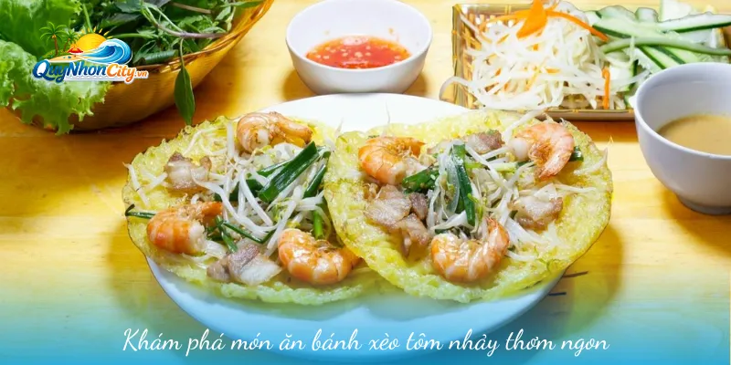 Bánh Xèo Tôm Nhảy – Đặc Sản Hấp Dẫn Thu Hút Du Khách 1 Khám phá món ăn bánh xèo tôm nhảy thơm ngon