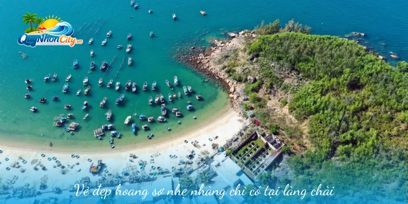Làng Chài Bãi Xếp – Vẻ Đẹp Điểm Du Lịch Yên Bình Quy Nhơn 3 Vẻ đẹp hoang sơ nhẹ nhàng chỉ có tại làng chài