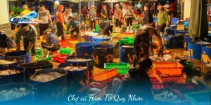 Chợ cá hàm tử Quy Nhơn