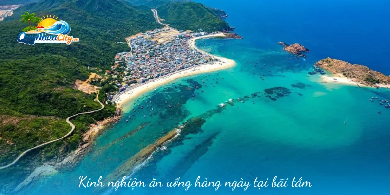 Kinh nghiệm ăn uống hàng ngày tại bãi tắm