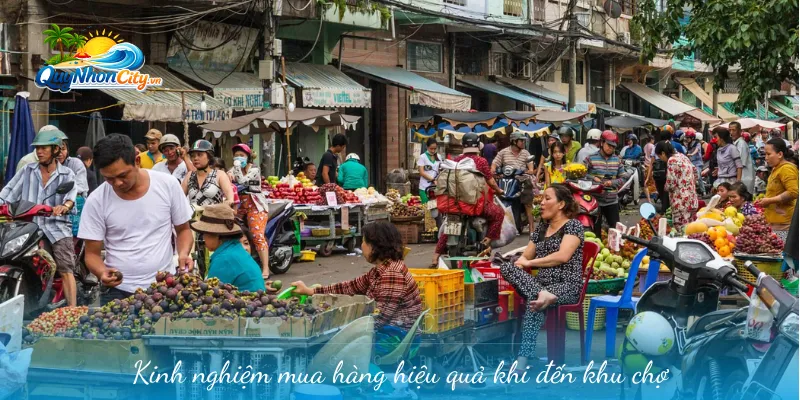 Kinh nghiệm mua hàng hiệu quả khi đến khu chợ