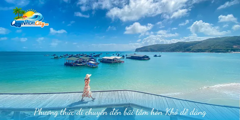Bãi Tắm Hòn Khô – Thiên Đường Lặn Ngắm San Hô Tại Quy Nhơn 1 Phương thức di chuyển đến bãi tắm hòn Khô dễ dàng
