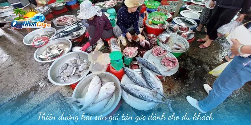 Thiên đường hải sản giá tận gốc dành cho du khách